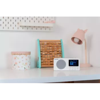 Blaupunkt DR6WH radio portatile bianco