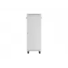 Armadio rack a pavimento LANBERG 19 pollici 32U 600×600 mm grigio con porte perforate e LCD (flat pack)