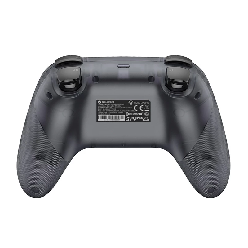 Controller wireless GameSir T4n Lite, Nova Gray, Bluetooth, design ergonomico