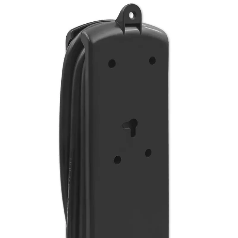 Protezione da sovratensione Qoltec 50112 nero 6 prese AC 230V 3m
