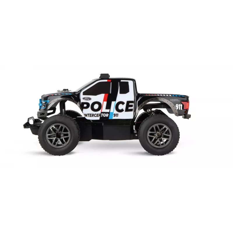 Auto radiocomandata CARRERA Ford F-150 Raptor Police modello RC 2,4-GHz