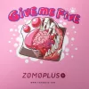 Tappetino gaming ZOMOPLUS Give Me Five, 500x420mm - rosa