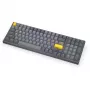 Celeris 1800, tastiera gaming grigia, layout US, ENDORFY Yellow di Gateron