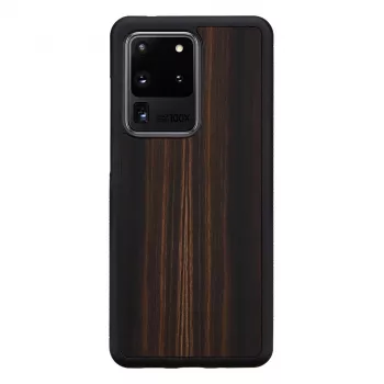 Custodia per cellulare man and wood Galaxy S20 Ultra ebano nero — custodia protettiva per smartphone