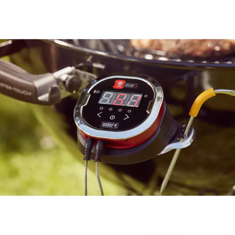 Weber barbecue a carbone Master Touch GBS E-5750, 57 cm nero