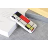 iKins Mondrian custodia per iPhone XS/X, bianca, K1624H