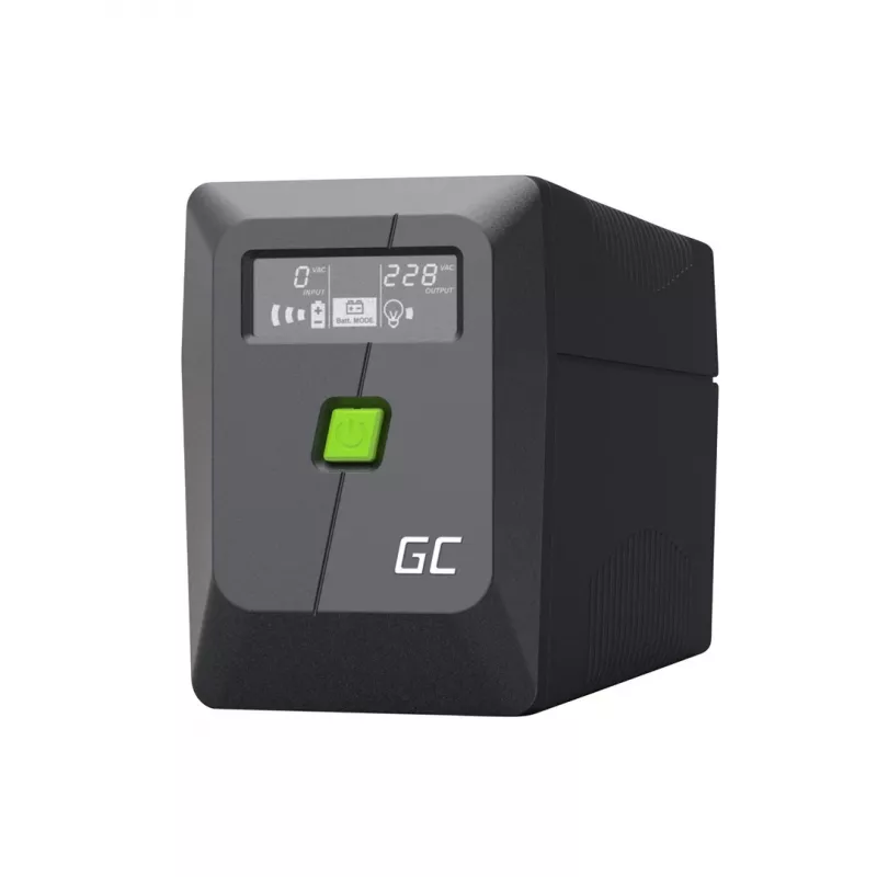 UPS (gruppo di continuità) Green Cell Line-Interactive 0,85 kVA 480 W 2 uscite AC