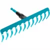 Set completo cultivator e rastrello combisystem (turchese/legno, 30 cm, 9 cm)