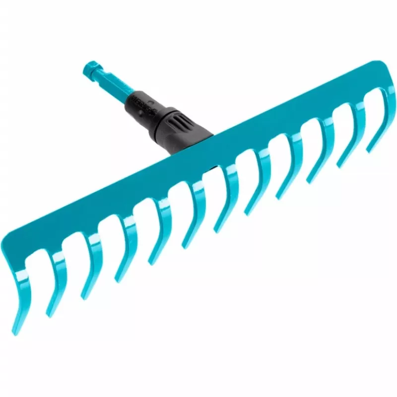Set completo cultivator e rastrello combisystem (turchese/legno, 30 cm, 9 cm)