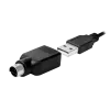 Tastiera LogiLink ID0019A universale USB QWERTZ tedesco nero