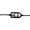 Headset gaming con filo GEMBIRD GHS-U-5.1-01 — over-ear, supporto 5.1, 20–20.000 Hz, cavo 2 m, rosso/nero