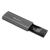 Case | alloggiamento NV2271 per SSD M.2 | SATA | NVMe | USB-C | 2TB