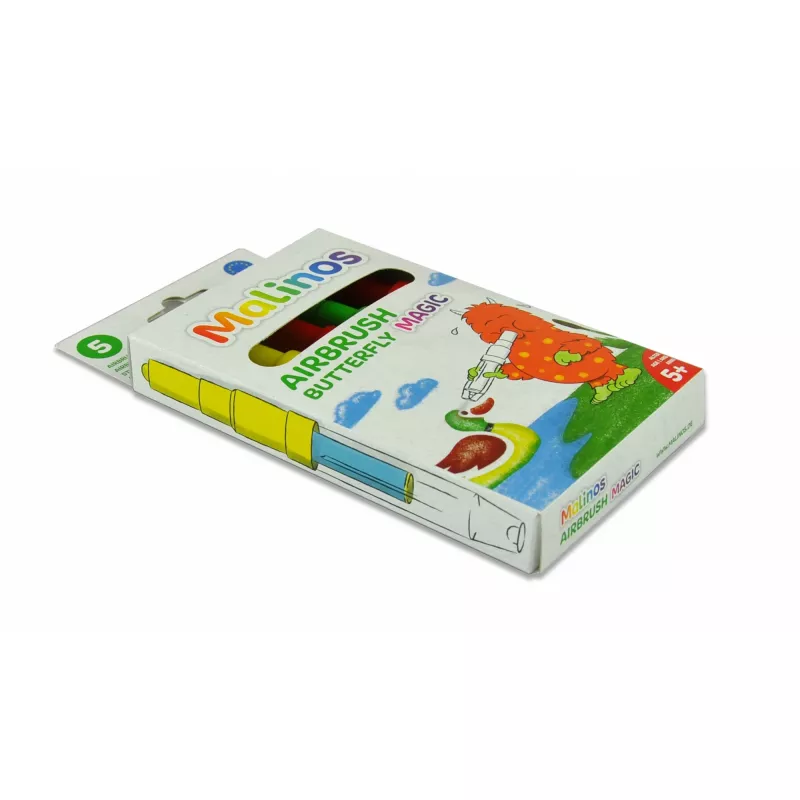 Pennarello Malinos 300966 5 pezzi multicolore età consigliata 5 anni