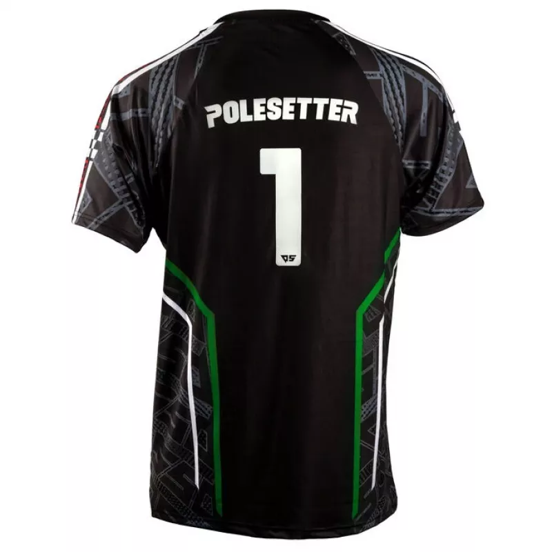 Maglia simracing Polesetter ONE verde - S