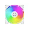 Cooler Master MasterFan MF120 Halo2 White Edition MFL-B2DW-21NP2-R2 ventola per case ARGB da 120 mm, 27 dB, 51,88 CFM, bianca