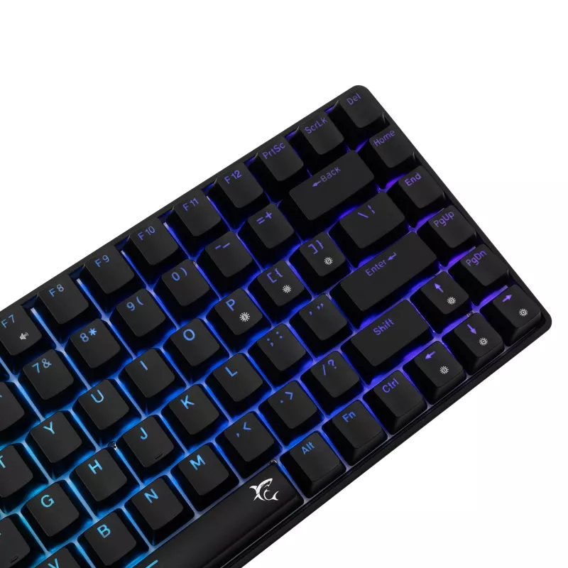 Tastiera meccanica White Shark GK-005121 con illuminazione RGB e switch blue