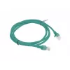 PATCHCORD Cat.6 UTP 1.5M verde FLUKE PASSED LANBERG 10er-Pack