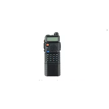 Ricetrasmettitore portatile Baofeng UV-5R HTQ 3800 USB-C, 5 W, 3800 mAh, USB-C, FM 64–108 MHz, VOX, ANR, torcia