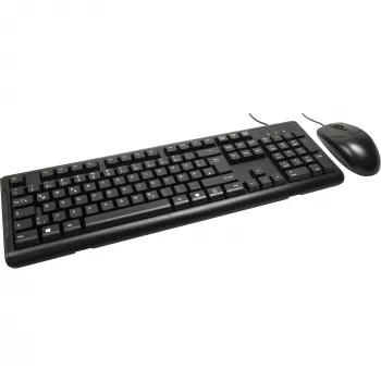 Inter-Tech AC KB-102DE desktop USB nero 1000dpi 105 tasti con filo (88884138)