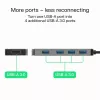 Hub USB Green Cell HUB-GC-A4A — hub USB-A 3.0 a 4 porte