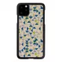 Custodia per smartphone Man and Wood per iPhone 11 Pro Max – triangolo blu, copertura protettiva nera