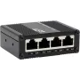 Switch industriale 5 porte Gigabit Exsys EX-62021 con alimentazione USB-C, unmanaged