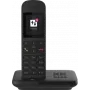 Telekom Sinus A12 - Telefono analogico/DECT - portatile - funzione vivavoce - 100 voci - nero (40823660)