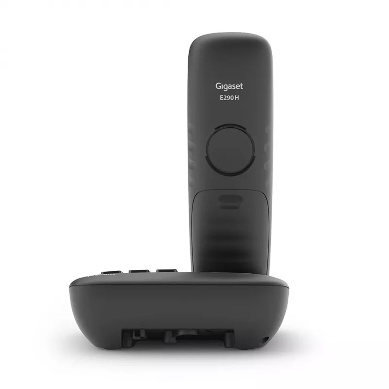 Gigaset E290A Telefono analogico/DECT con identificazione chiamante Nero