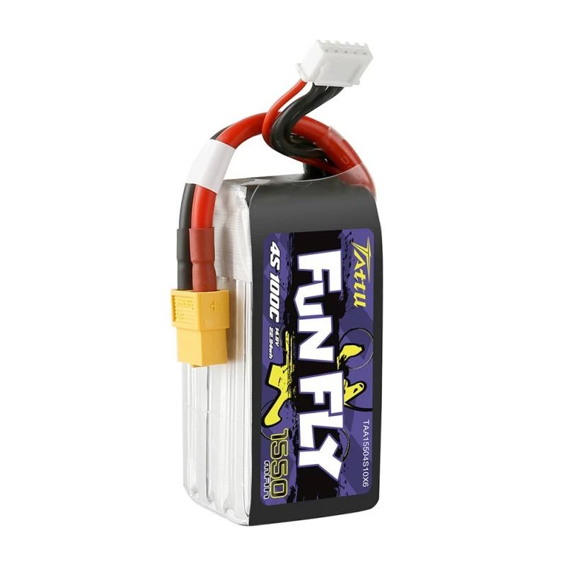 Batteria Tattu Funfly 1550mAh 14,8V 100C 4S1P