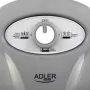 Massaggiatore per gambe Adler AD 2167 con massaggio a rulli e vibrante, calore, intensità regolabile, 80 W, grigio bianco