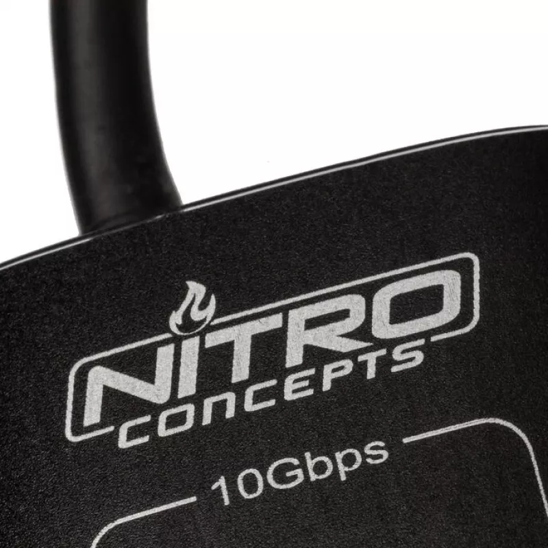 Nitro Concepts UH1, hub USB ibrido a 10 porte, USB 3.2