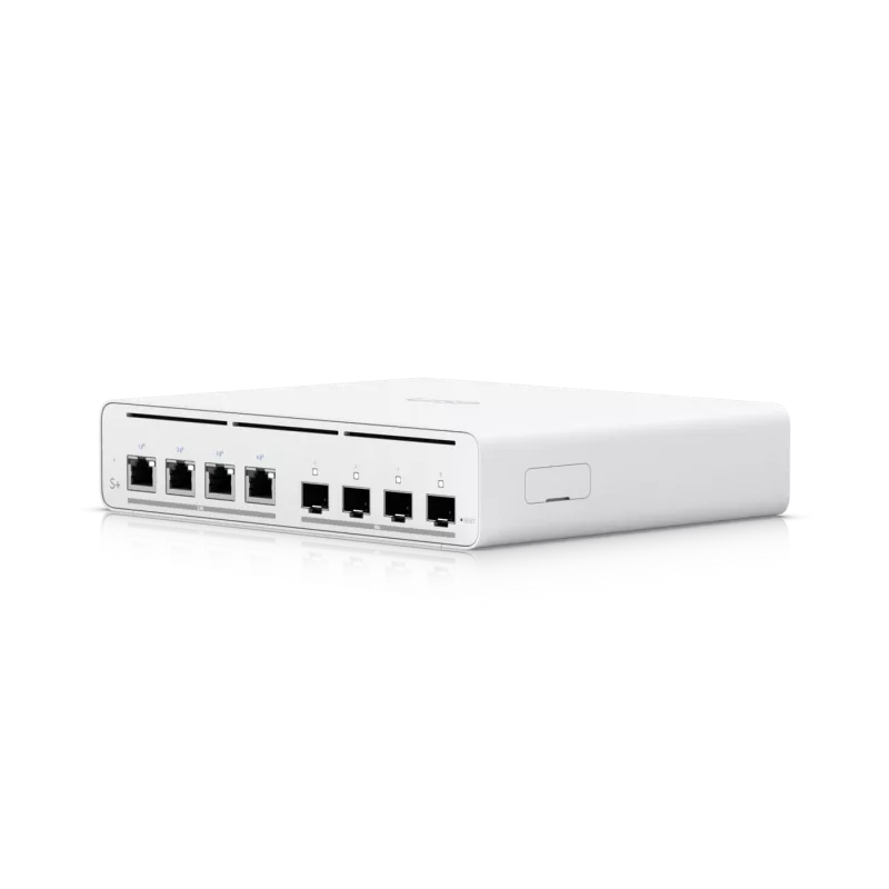 UniFi UISP Switch Plus - switch - gestito - 4 x 2.5GBase-T + 4 x 10Gb Ethernet S