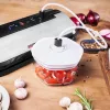 Sottovuoto Gastroback Design Basic 800 mbar nero acciaio inox