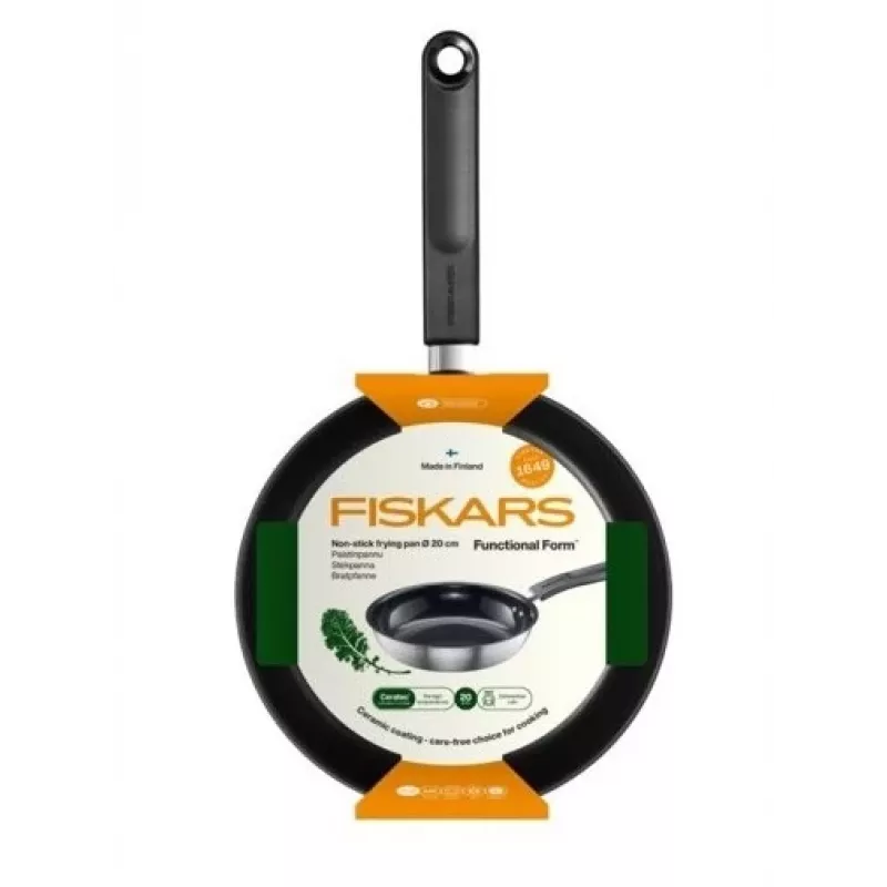 Fiskars 1072249 Padella gourmet, rotonda