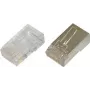 Digitus DN-219603 connettore modulare CAT 6 per cavo tondo, schermato, RJ-45 (8P8C), 100 pz.