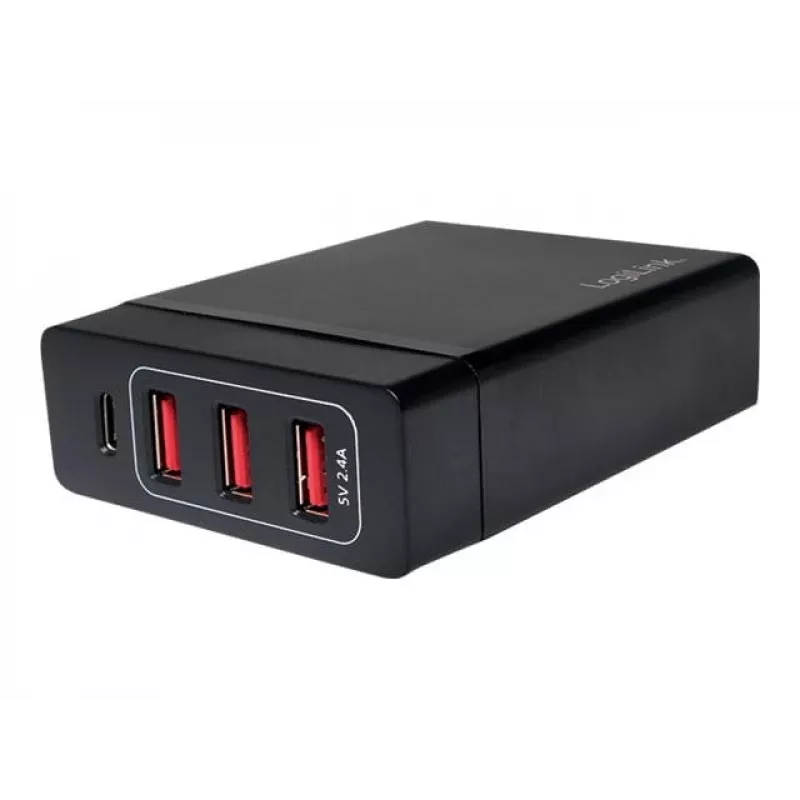 Caricabatterie da interno LogiLink PA0122 universale nero USB