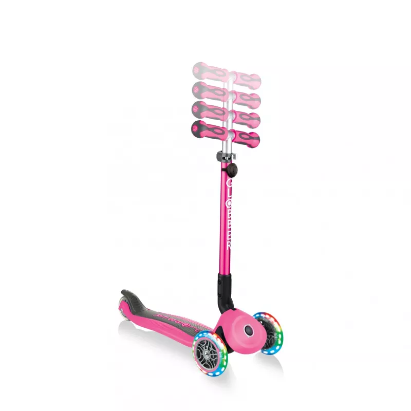 Globber | Monopattino | rosa | Scooter Go Up Deluxe Lights