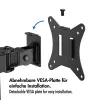 Supporto monitor 17-32, max. 9 kg, nero
