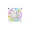 DeepCool FL12R WH 3-in-1 Reverse 120 mm ventole per case, 3 pezzi, 500-2150 giri/min, 93,45 m³/h, cuscinetto a dinamica dei fluidi, PWM a 4 pin, 33,9 dB, bianche
