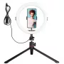Agfa Arl11 Ring Light 120 LED Ring Vlog + treppiede + telecomando