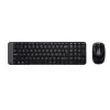 Wireless Combo MK220, wireless, RF Wireless, QWERTZ, nero, mouse