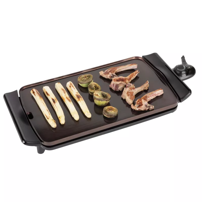 Grill da contatto JATA JEGR0550 2500 W nero alluminio rettangolare
