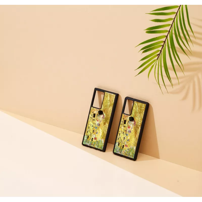 Custodia protettiva iKins per Samsung Galaxy Note 20 – design Kiss nero