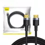 Cavo adattatore Baseus Cafule 4KHDMI maschio a 4KHDMI maschio 2m nero