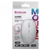 Mouse wireless con clic silenzioso AURIS MB-027 800/1200/1600 DPI bianco