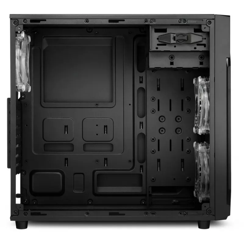Case PC Sharkoon VG6-W RGB Midi Tower nero