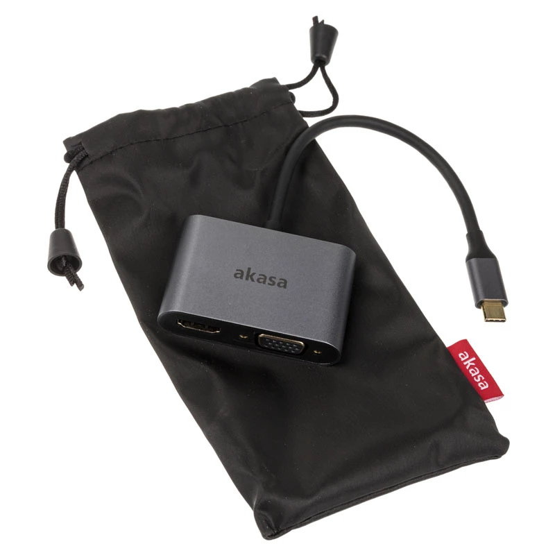 Adattatore USB Type-C Akasa AK-CBCA23-18BK