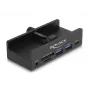 DeLOCK 64285 hub USB 2.0 Type-A 5000 Mbit/s nero