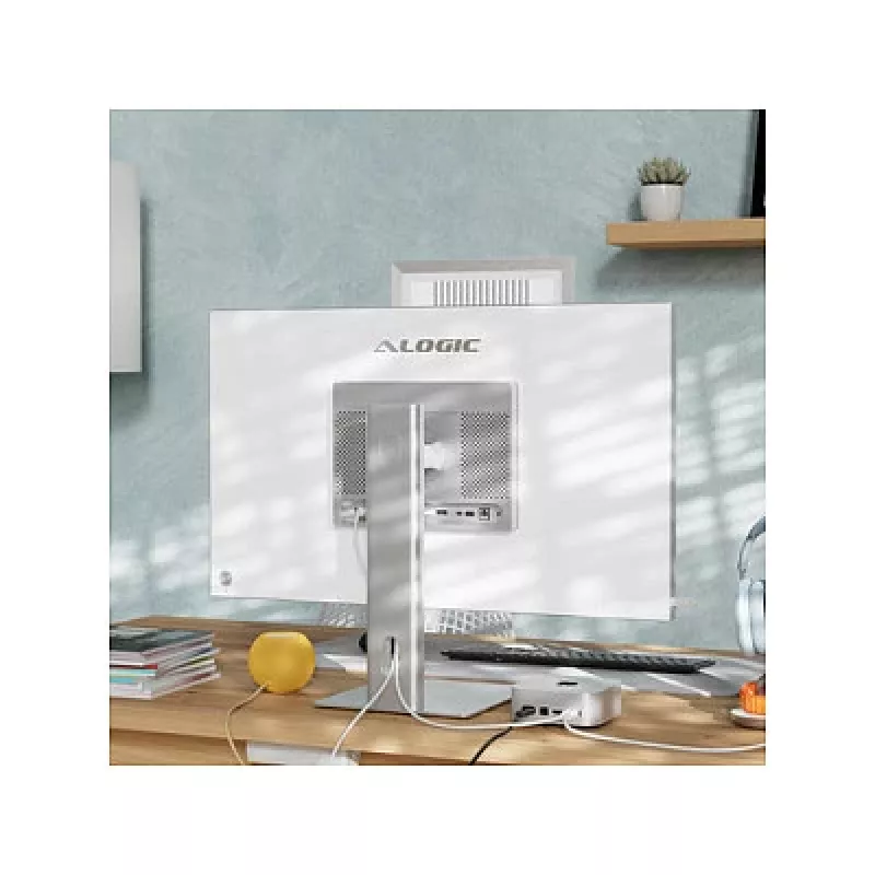 Alogic ASPEKT 32 UHD Gloss monitor dock Space Grey