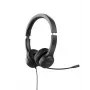 Acer AHW154 GP.HDS11.02D cuffie da ufficio cablate, stereo, connettore jack, microfono flessibile integrato, nere